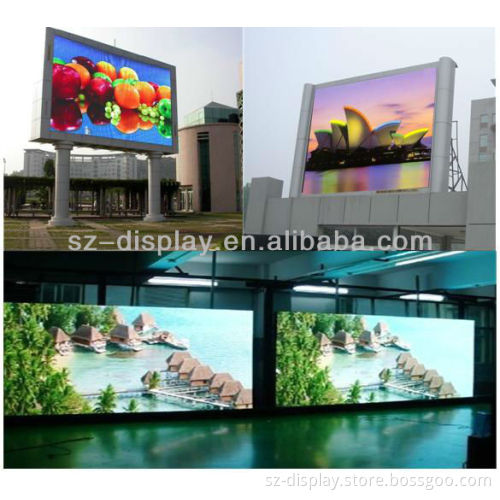 high refresh p6 full color led post tv